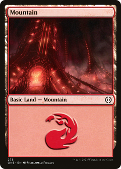 Mountain (275) [Phyrexia: All Will Be One]-1