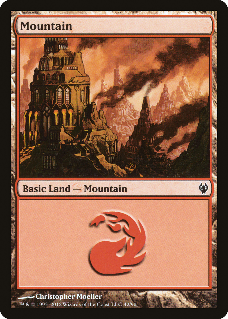 Mountain (42) [Duel Decks: Izzet vs. Golgari]-1