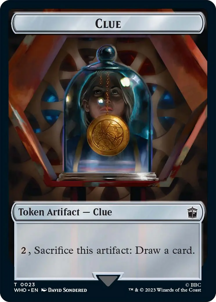 Clue Token [Doctor Who Tokens]-1