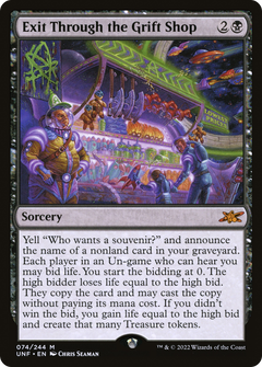 Exit Through the Grift Shop [Unfinity]-1