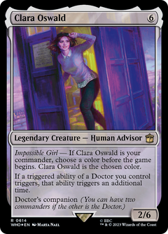 Clara Oswald (Surge Foil) [Doctor Who]-1