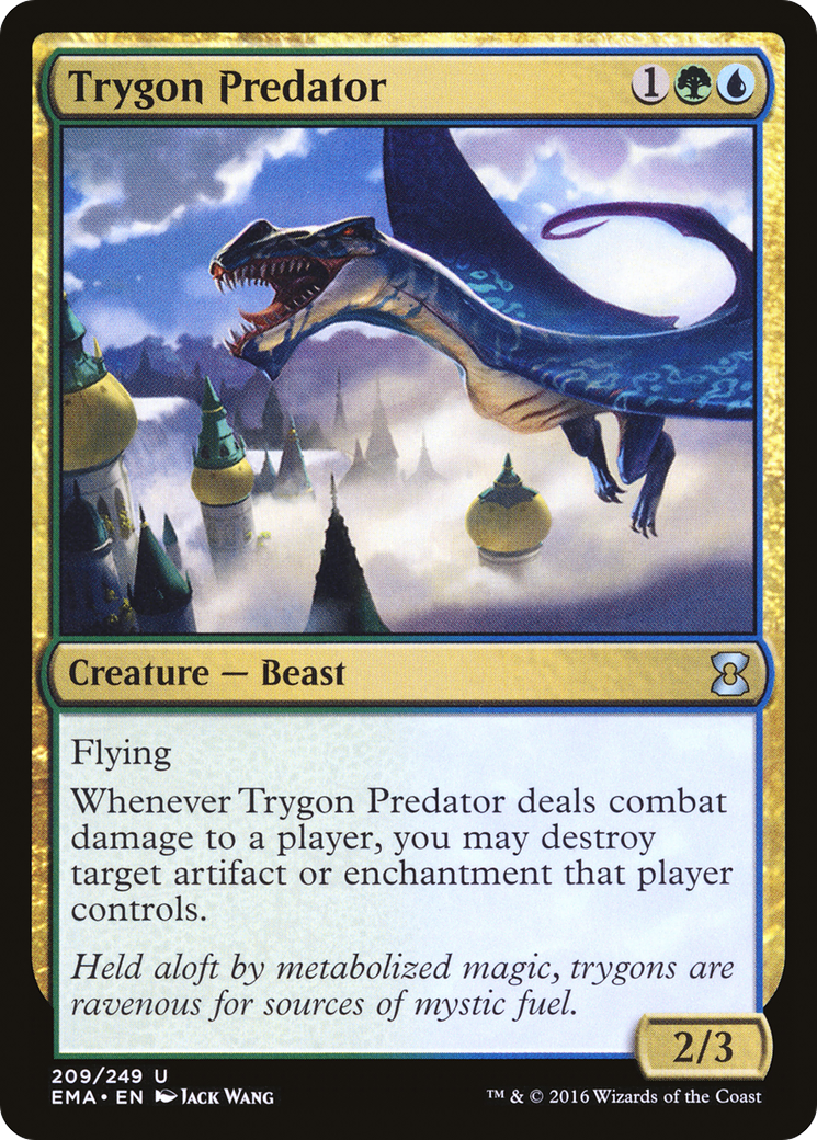 Trygon Predator (EMA-209) - Eternal Masters Foil-1