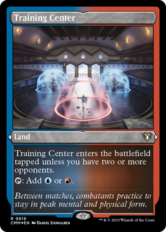 Training Center (CMM-619) - Commander Masters Etched Foil-1