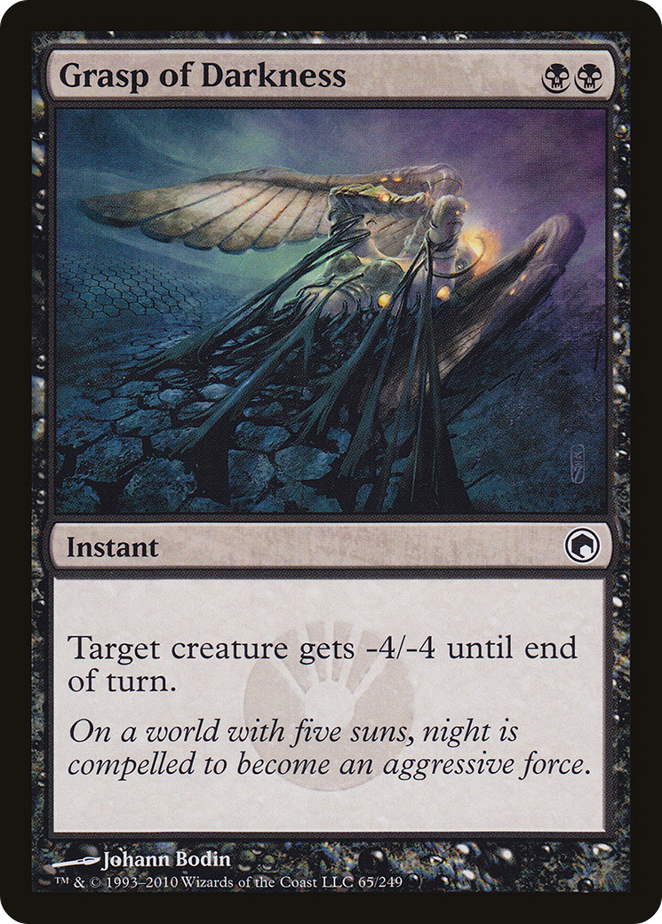 Grasp of Darkness [Scars of Mirrodin]-1