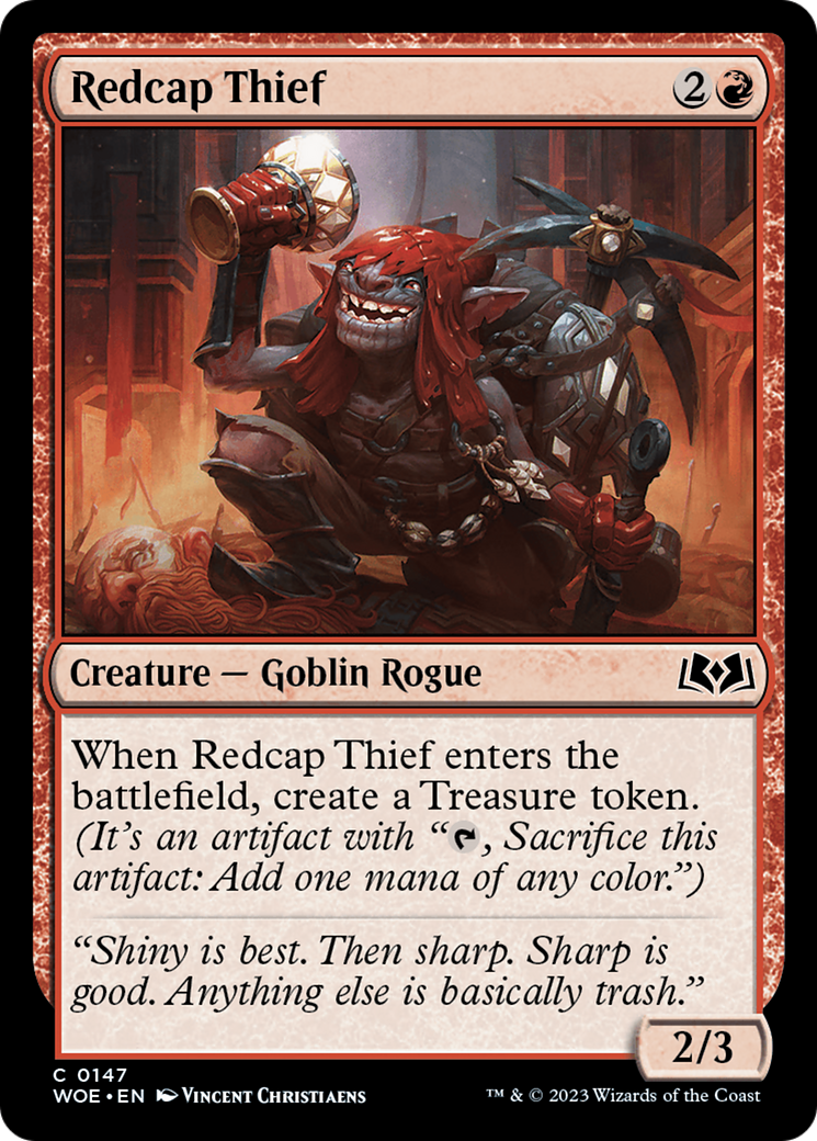 Redcap Thief [Wilds of Eldraine]-1