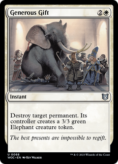 Generous Gift [Wilds of Eldraine Commander]-1