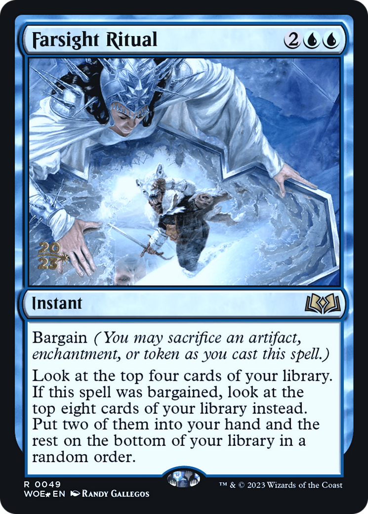 Farsight Ritual [Wilds of Eldraine Prerelease Promos]-1