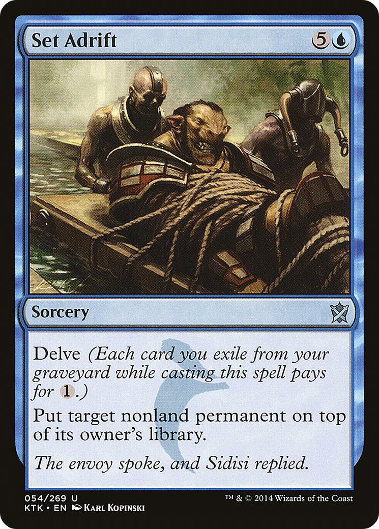 Set Adrift [Khans of Tarkir]-1