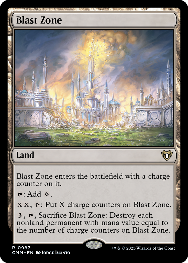 Blast Zone [Commander Masters]-1