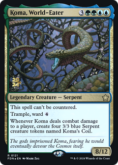 Koma, World-Eater [Foundations Prerelease Promos]-1