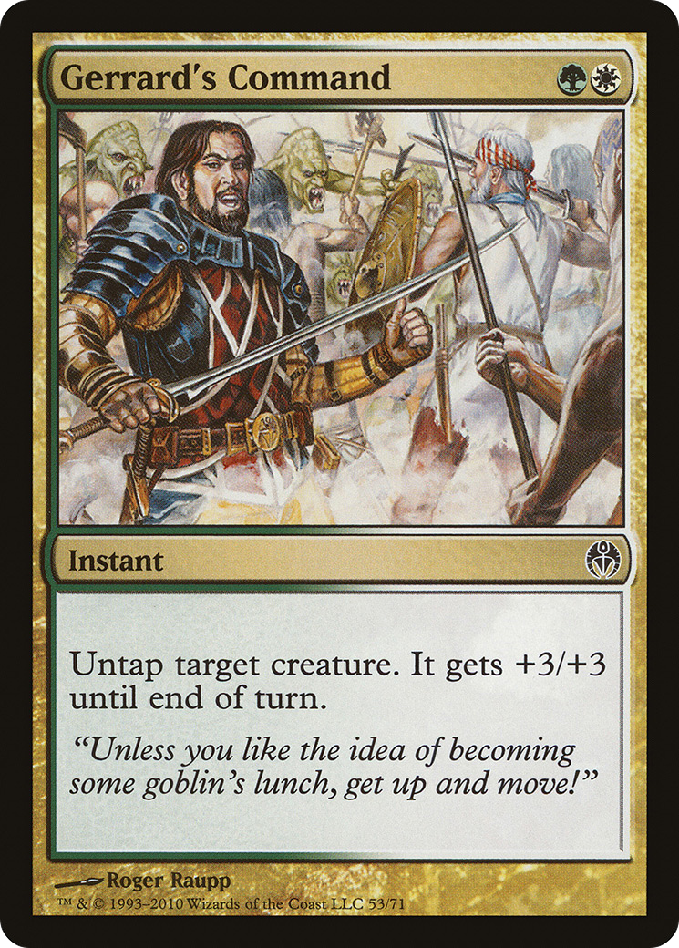 Gerrard's Command [Duel Decks: Phyrexia vs. the Coalition]-1