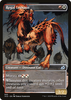 Regal Leosaur (Showcase) [Ikoria: Lair of Behemoths]-1