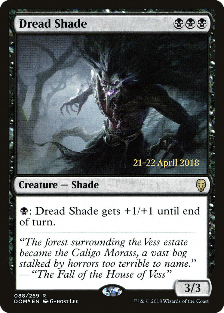 Dread Shade [Dominaria Prerelease Promos]-1