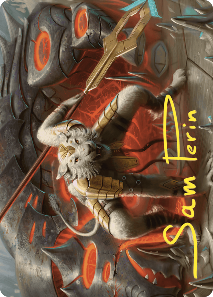 Sunspear Shikari // Sunspear Shikari (ACMM-004) - Commander Masters Art Series (Borderless) Foil-1