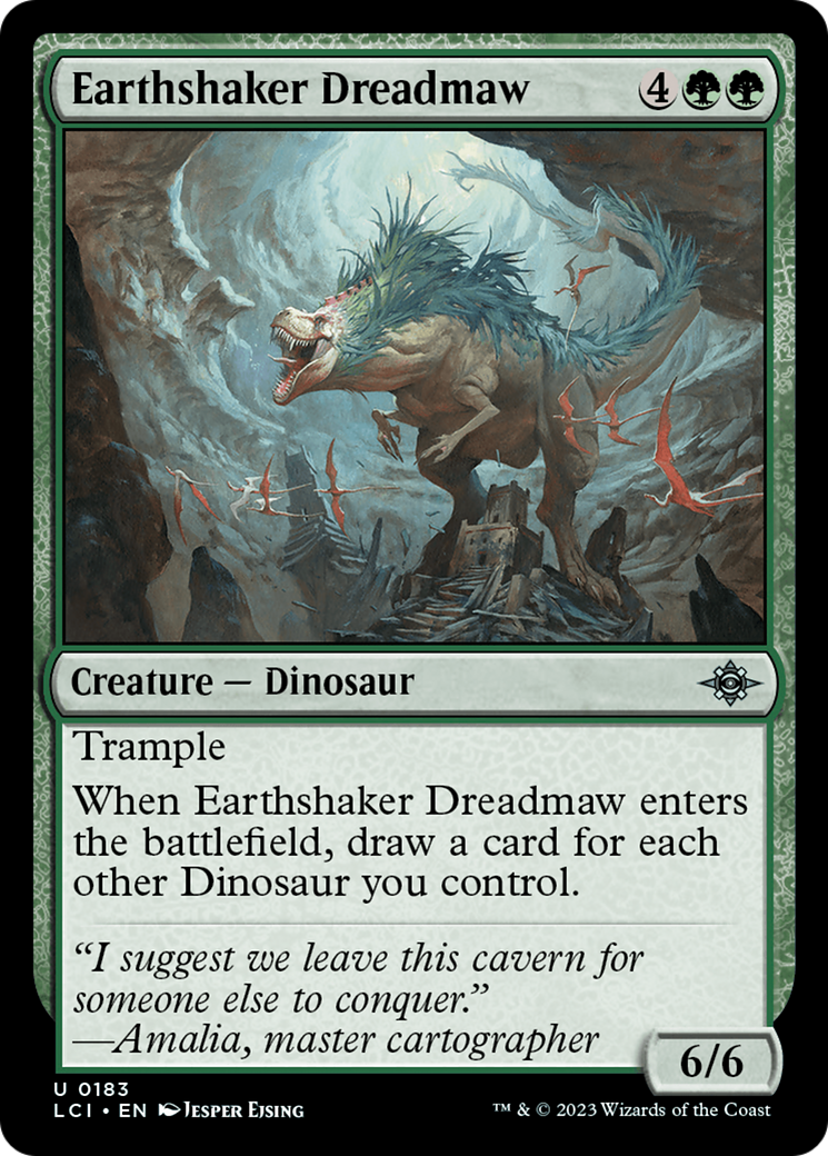 Earthshaker Dreadmaw [The Lost Caverns of Ixalan]-1