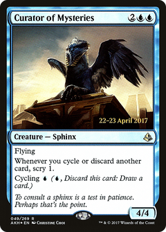 Curator of Mysteries [Amonkhet Prerelease Promos]-1