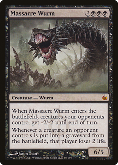 Massacre Wurm [Mirrodin Besieged]-1