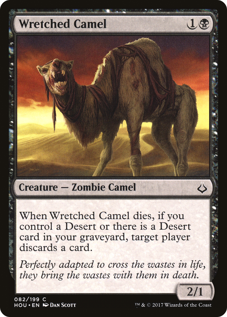 Wretched Camel (HOU-082) - Hour of Devastation Foil-1