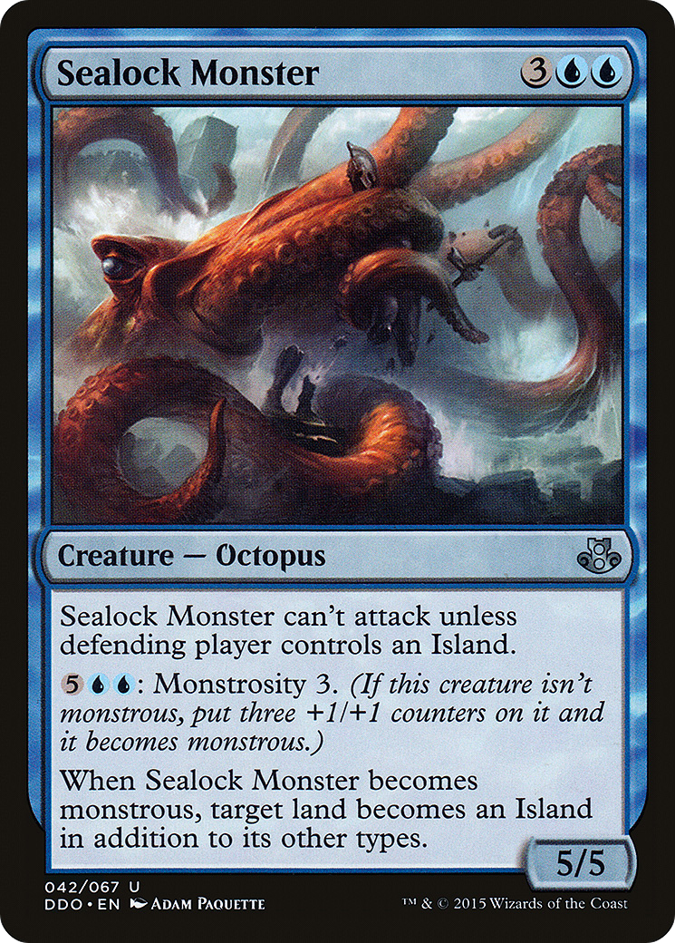 Sealock Monster [Duel Decks: Elspeth vs. Kiora]-1