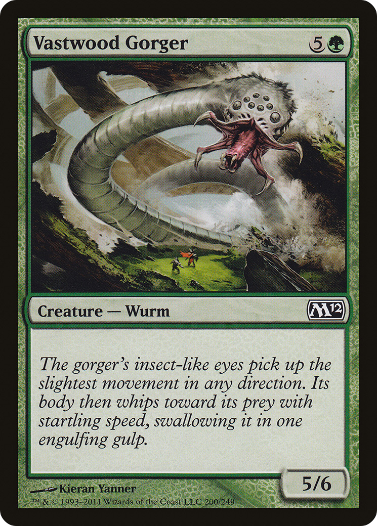 Vastwood Gorger (M12-200) - Magic 2012 Foil-1