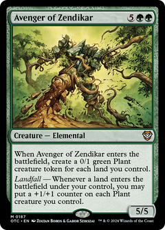 Avenger of Zendikar [Outlaws of Thunder Junction Commander]-1