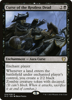 Curse of the Restless Dead [Innistrad: Midnight Hunt Commander]-1