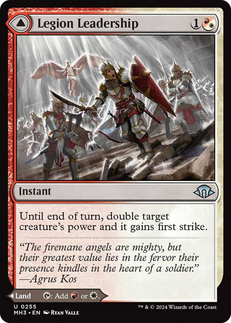 Legion Leadership // Legion Stronghold [Modern Horizons 3]-1