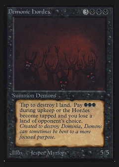Demonic Hordes (CE) (CED-) - Collectors' Edition-1