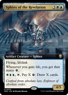 Sphinx of the Revelation (Extended Art) [Modern Horizons 3 Commander]-1