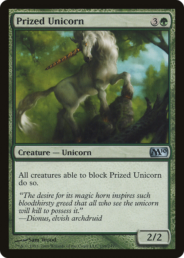 Prized Unicorn [Magic 2010]-1