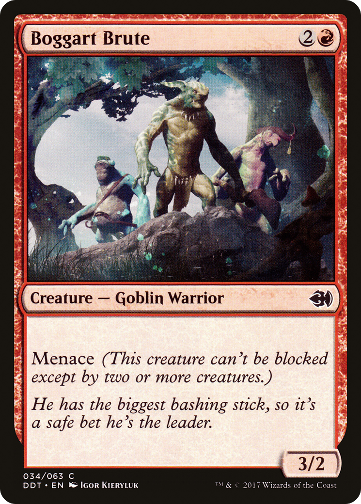 Boggart Brute [Duel Decks: Merfolk vs. Goblins]-1