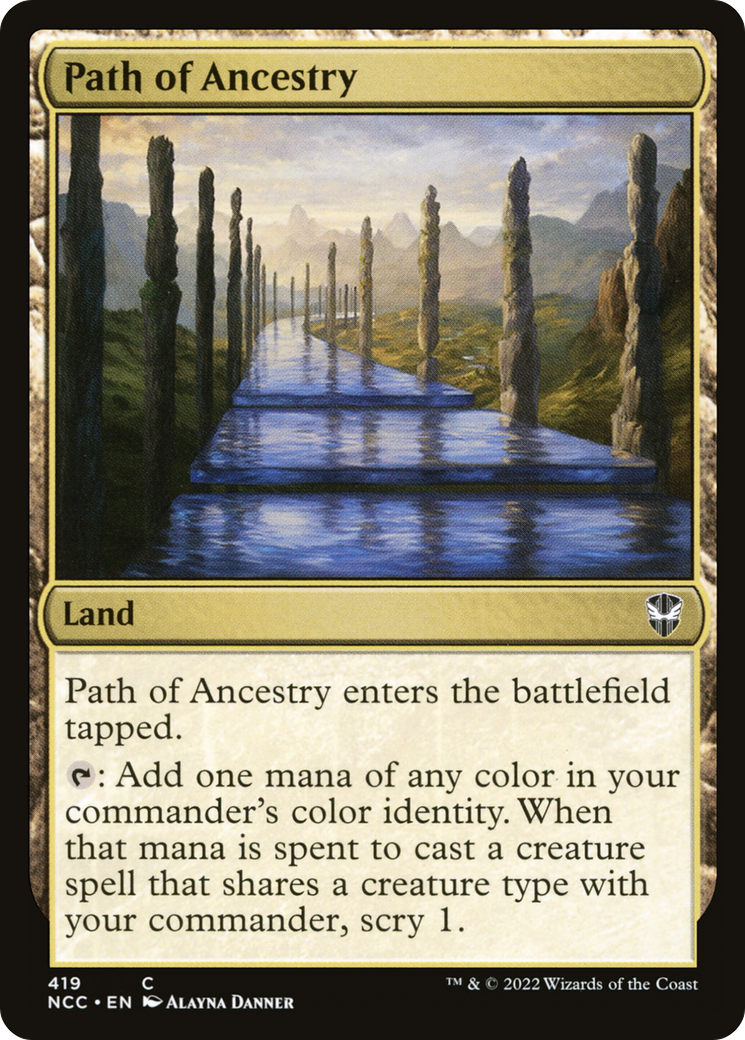 Path of Ancestry [Streets of New Capenna Commander]-1