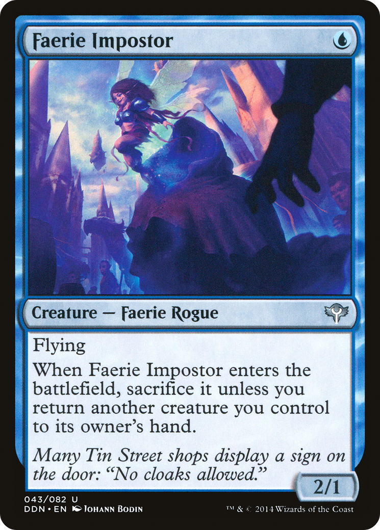 Faerie Impostor [Duel Decks: Speed vs. Cunning]-1