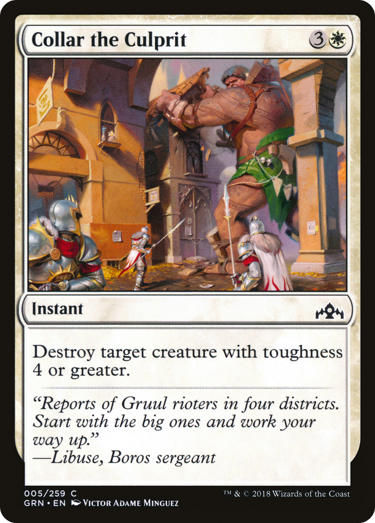Collar the Culprit [Guilds of Ravnica]-1