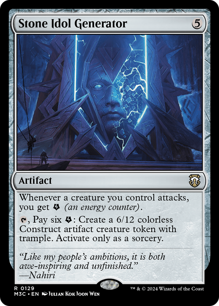 Stone Idol Generator [Modern Horizons 3 Commander]-1