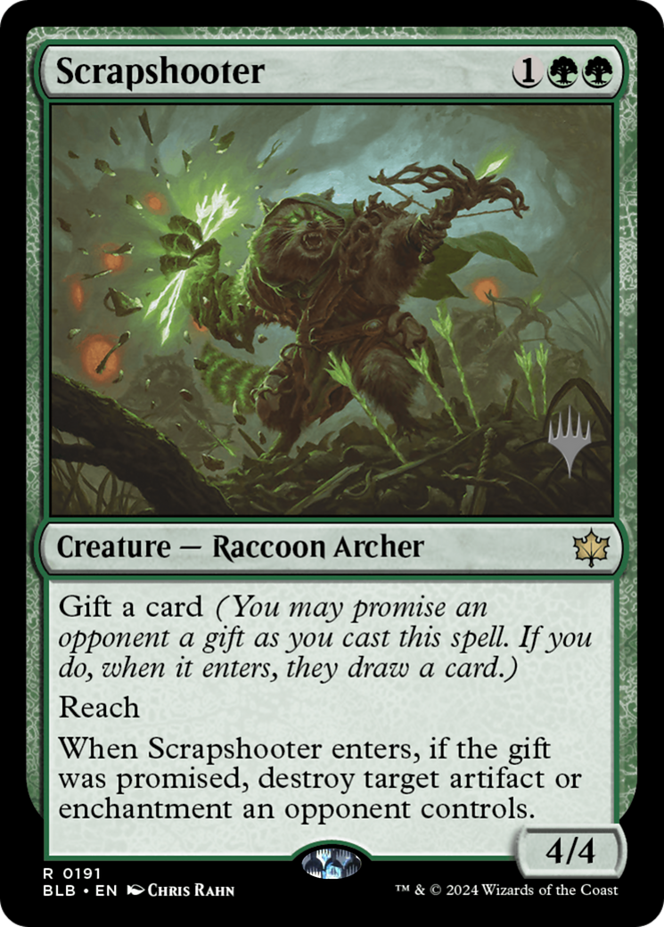 Scrapshooter (Promo Pack) [Bloomburrow Promos]-1