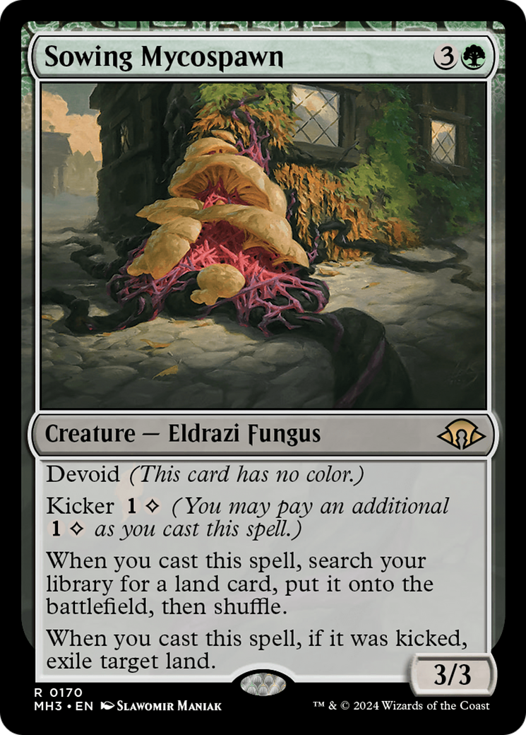 Sowing Mycospawn [Modern Horizons 3]-1