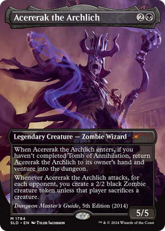 Acererak the Archlich (SLD-1784) - Secret Lair Drop (Borderless) Foil-1