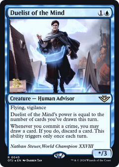Duelist of the Mind (PRE-045) - Outlaws of Thunder Junction Promos Foil-1