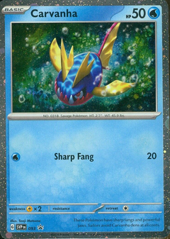 Carvanha (093) (Cosmos Foil) [Scarlet & Violet: Black Star Promos]-1