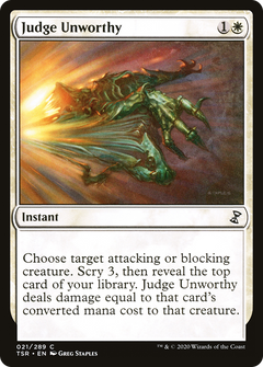 Judge Unworthy [Time Spiral Remastered]-1