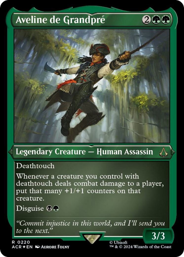 Aveline de Grandpre (Foil Etched) [Assassin's Creed]-1