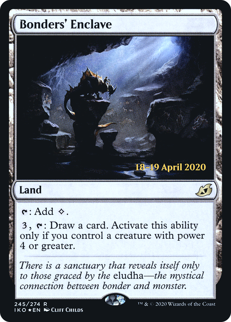 Bonders' Enclave [Ikoria: Lair of Behemoths Prerelease Promos]-1