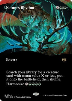 Nature's Rhythm (Borderless) [Tarkir: Dragonstorm]-1