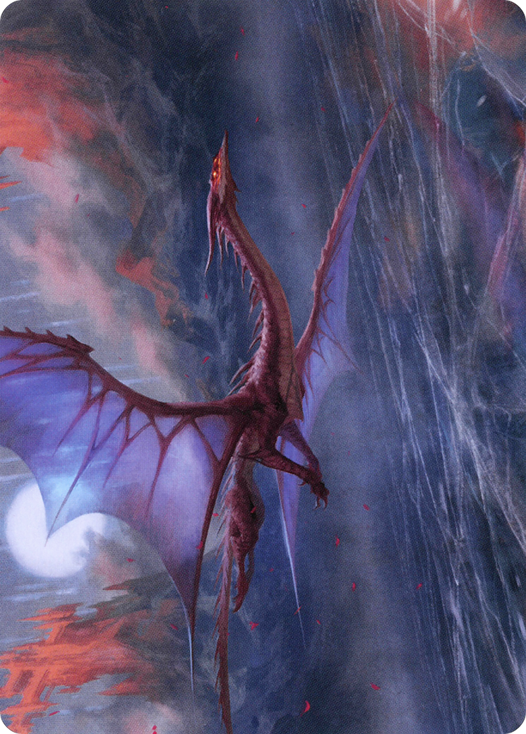 Manaform Hellkite // Manaform Hellkite (AVOW-046) - Crimson Vow Art Series (Borderless) Foil-1
