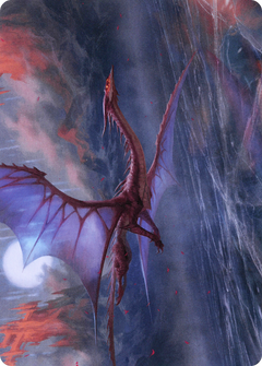 Manaform Hellkite // Manaform Hellkite (AVOW-046) - Crimson Vow Art Series (Borderless) Foil-1