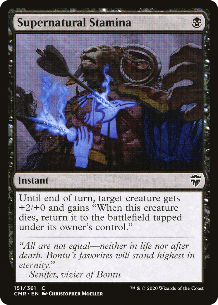 Supernatural Stamina [Commander Legends]-1