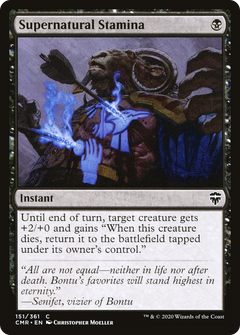 Supernatural Stamina [Commander Legends]-1