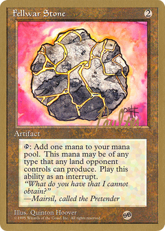 Fellwar Stone - 1996 Preston Poulter (4ED) (SB) (WCD-) - Pro Tour Collector Set-1
