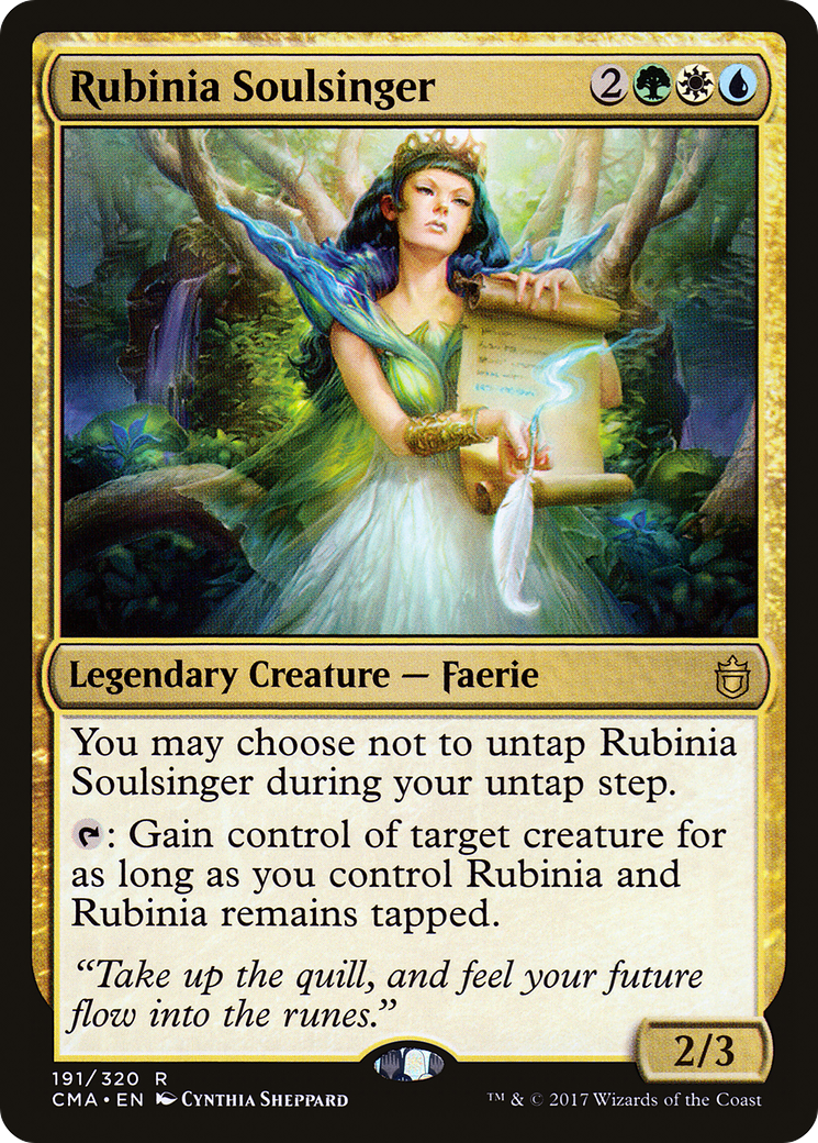 Rubinia Soulsinger [Commander Anthology]-1